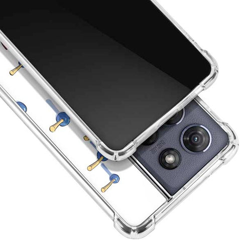 Marvel Deadpool Babypool Playing Moto G Play 5G (2025) Clear Case